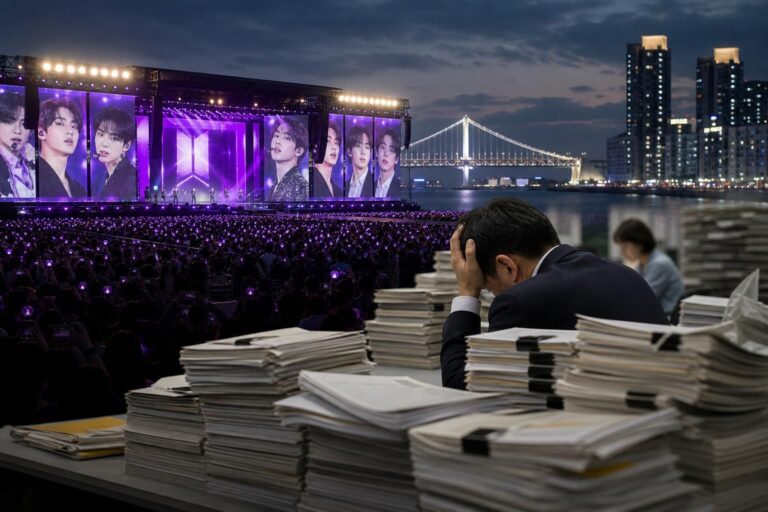 [BTS Busan concert] featured image - BTS Concert Politics in Busan: Dispute Over Public Staff Reassigned to a K‑Pop Event Dra...
