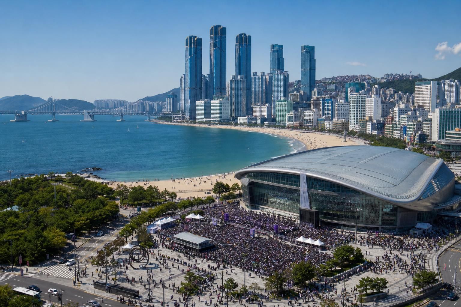 BTS Busan Image explaining the article's impact and background - Busan is a particularly high-visibility setting for this kin...
