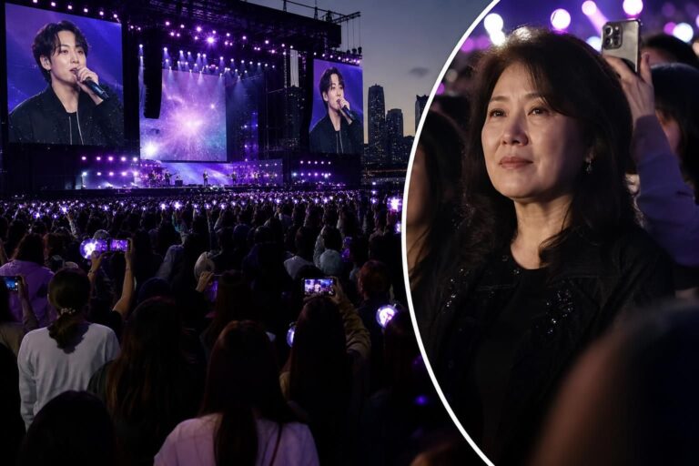 [concert crowd] featured image - BTS’ Jungkook’s Mother Sparks Viral Debate After Appearing at Busan Concert