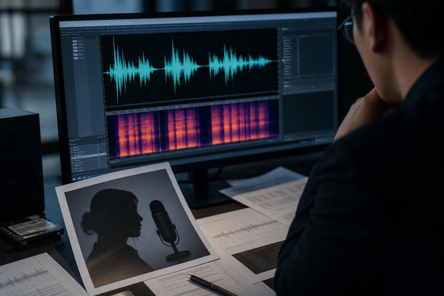 voice cloning Image showing the article's key context - According to MBC, the informant who allegedly provided the recording...