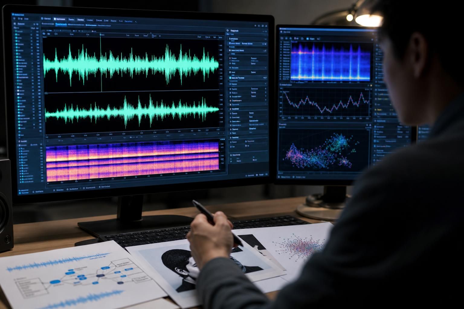 deepfake audio Image showing the article's key context - However, MBC said police have concluded the audio was manipulated us...
