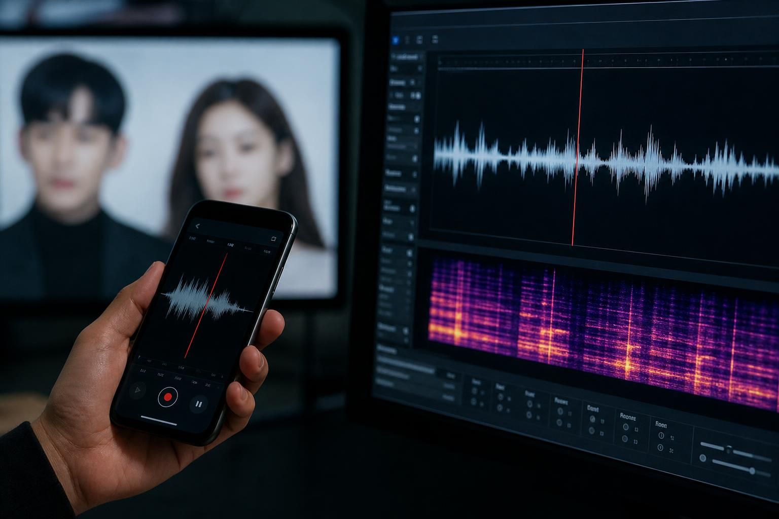 deepfake audio Image explaining the article's impact and background - MBC said the informant claimed to have met and recorded...