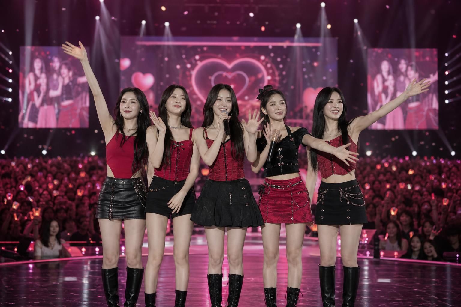 Red Velvet fan-con Image explaining the article's impact and background - The series is described as an office investigative...