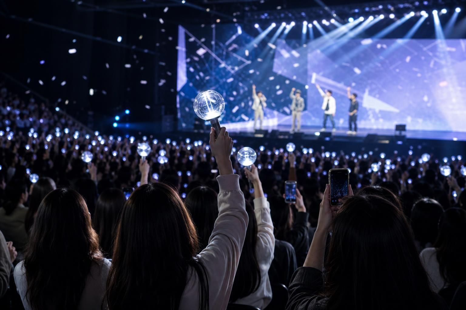 K-pop concert Image showing the article's key context - Prior to the domestic pre-sale, CORTIS reportedly introduced separate...