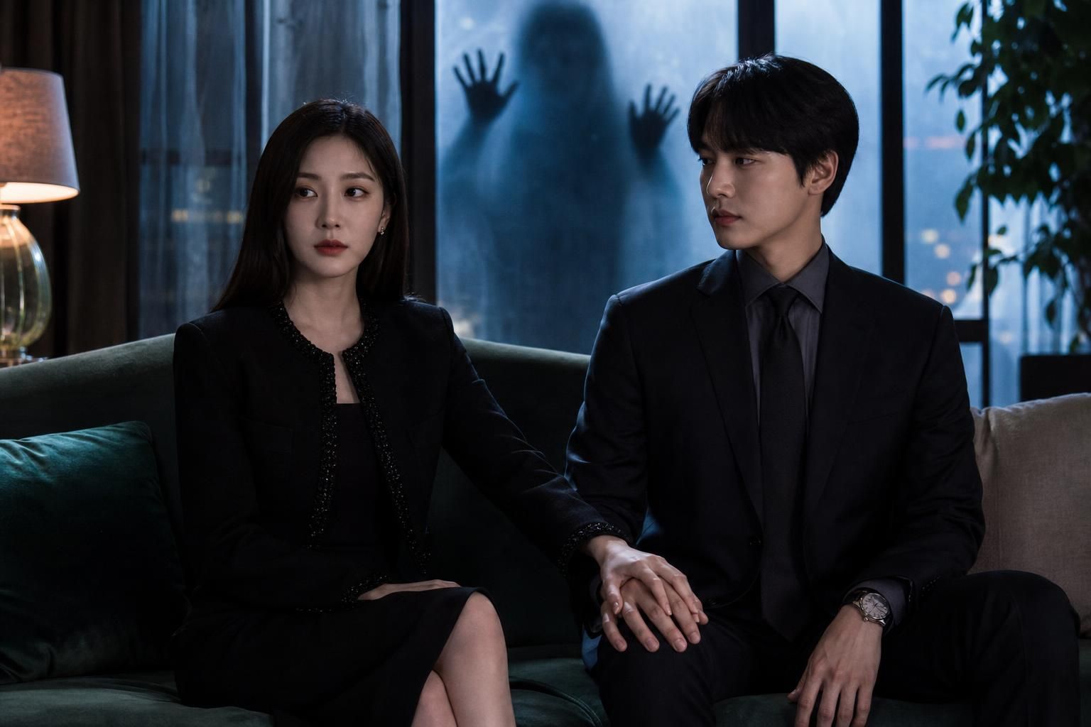 ghost romance Image showing the article's key context - The newly released poster centers on Park Eun Bin and Yang Se Jong as...