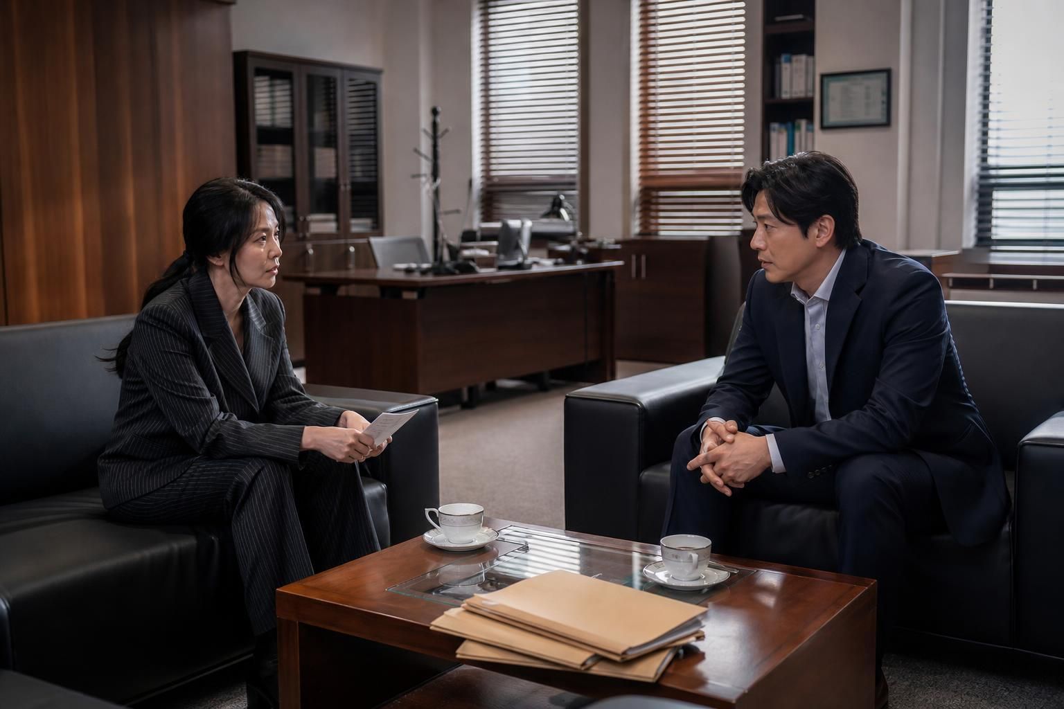 drama teaser Image showing the article's key context - Just before these meeting scenes, the story escalated beyond the group...