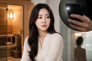 [home sauna, privacy, smartphones] featured image - Singer Jang Yoon Jeong Says Illegal Filming Scared Her Away From Public B...