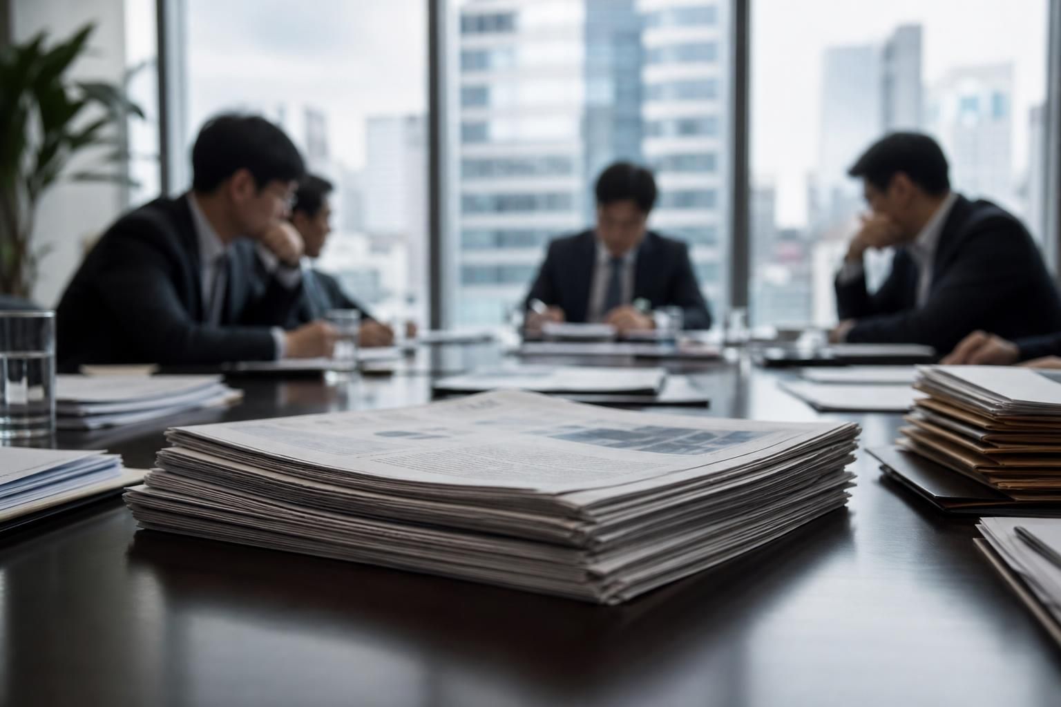 media bankruptcy Image explaining the article's impact and background - Coverage of JoongAng Ilbo’s situation has also pointe...