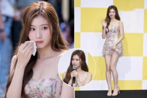 Sana outfit featured image - Sana Addresses Backlash Over Floral “Underwear” Mishap at TEAZEN x TWICE Event in Seoul