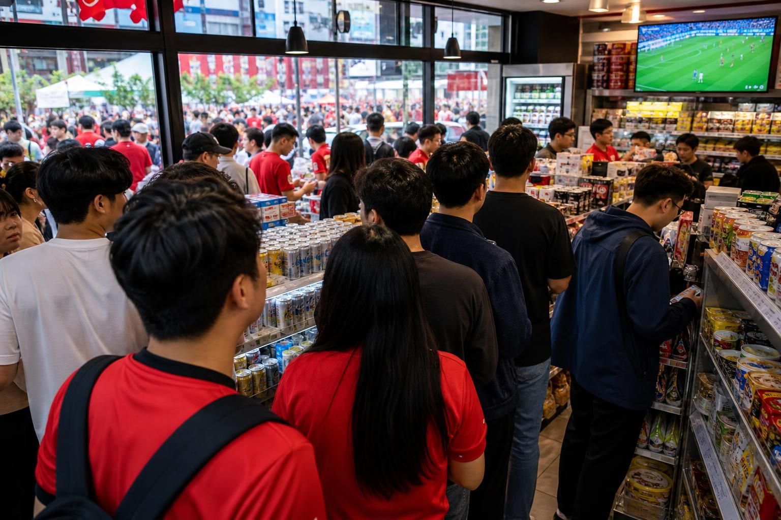 World Cup crowds Image explaining the article's impact and background - It also highlights how quickly matchday economics can...