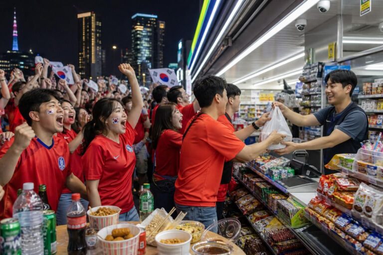 [World cup cheering, convenience stores, street food] featured image - South Korea’s ‘Street Cheering’ Boom for the World Cup...