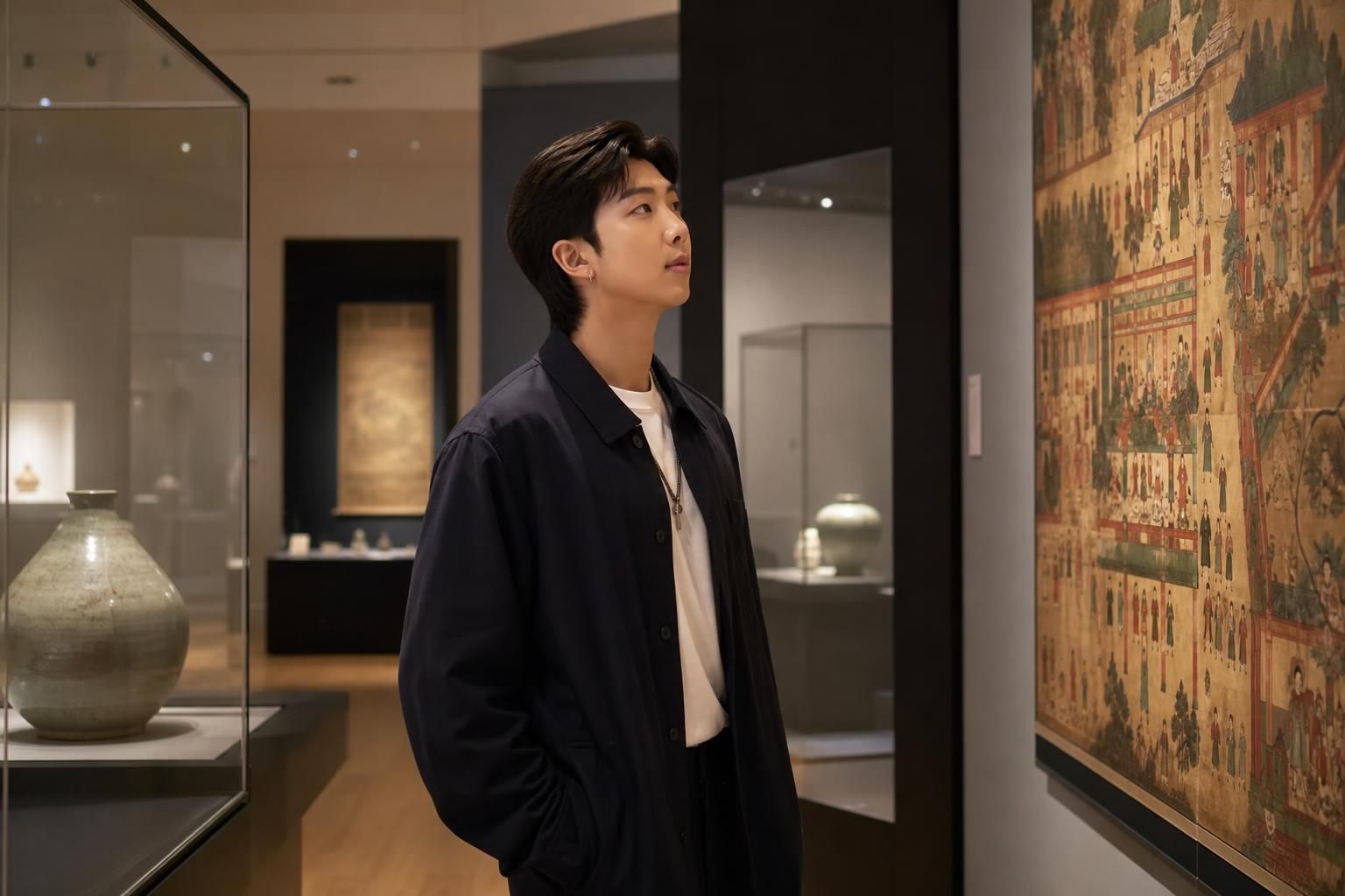 BTS RM, Museum, Korean Culture Image showing the article's key context - That effect is especially relevant for museums facin...