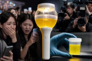 penlight design featured image - Rookie K-Pop Group AND2BLE’s “Penlight Urine Sample” Design Sparks Global Backlash—and Viral...