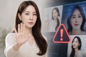 AI deepfake featured image - Actress Lee Ji-hye Warns Fans About AI-Generated Fake Ads That Use Her Face to Scam People