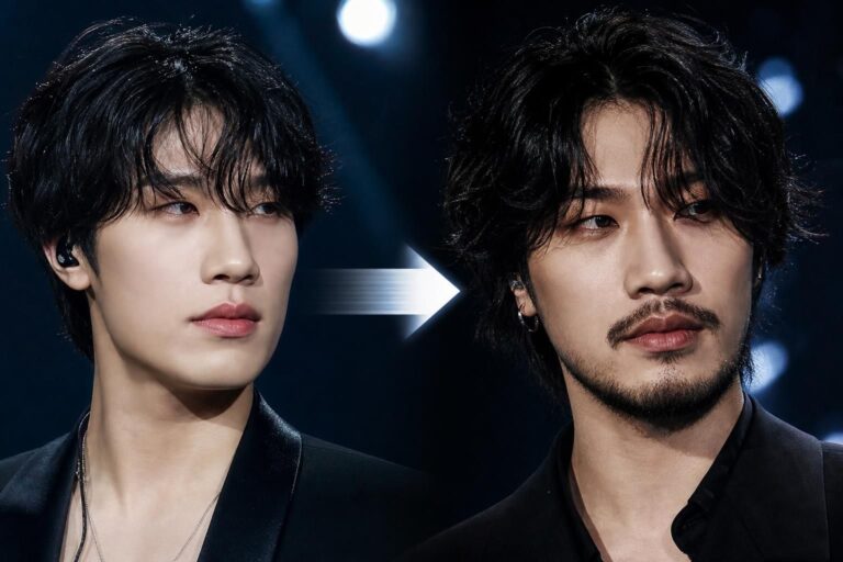 beard transformation featured image - Bang Yedam’s Beard-Driven “Visual Shock” Highlights the New Economics of K-Pop Virality