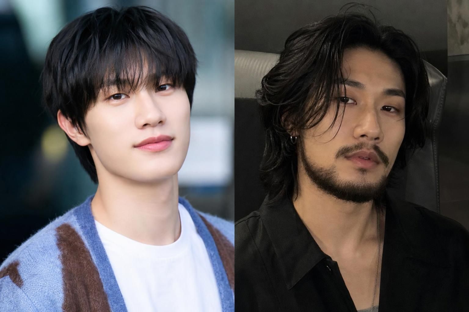 beard transformation Image showing the article's key context - According to the coverage by Koreaboo, a photo of Bang Yedam—n...