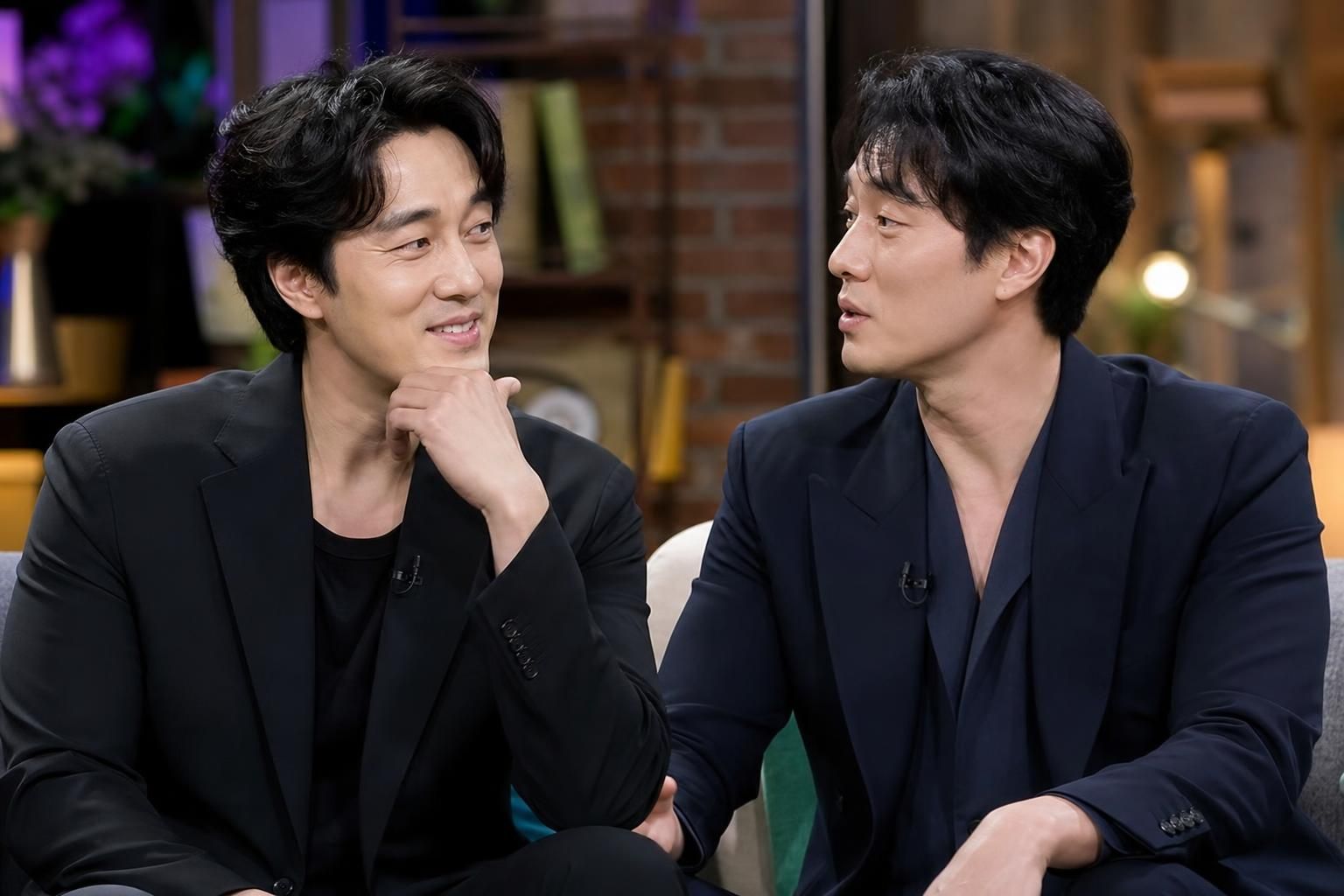 [So Ji Sub, actor friendship, Instagram] Image showing the article's key context - He then offered the reason: Song Seung Heo...