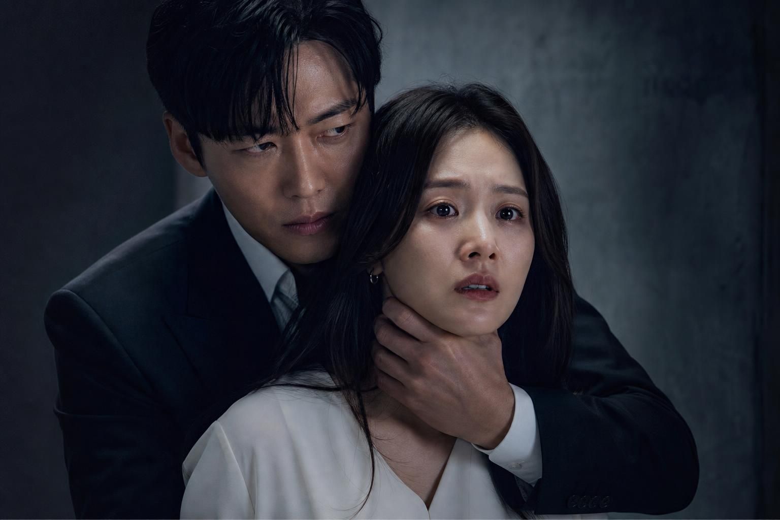 husband thriller Image showing the article's key context - The newly released poster centers on the troubled relationship bet...