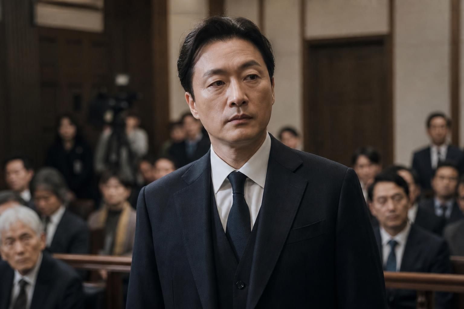 [Korean actor, courtroom drama, return to acting] Image showing the article's key context - Now, “Emergency Martial Law 12.3”...