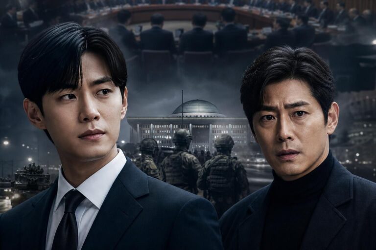 martial law drama featured image - South Korea’s “Doomsday Martial Law” Drama Locks In Lee Hoon and Kwon Se-hyun for “Emergen...