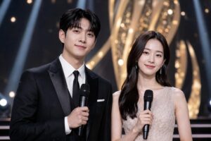 award-hosts featured image - Kang Tae Oh and Won Ji An Confirmed as MCs for the 2026 KM Chart Awards in Seoul