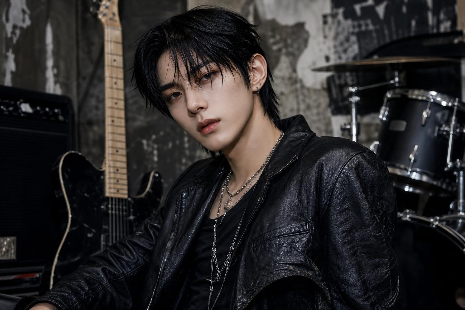 rock pop debut Image showing the article's key context - “Ride or Die” marks a clear attempt to reset EVAN’s public musical i...