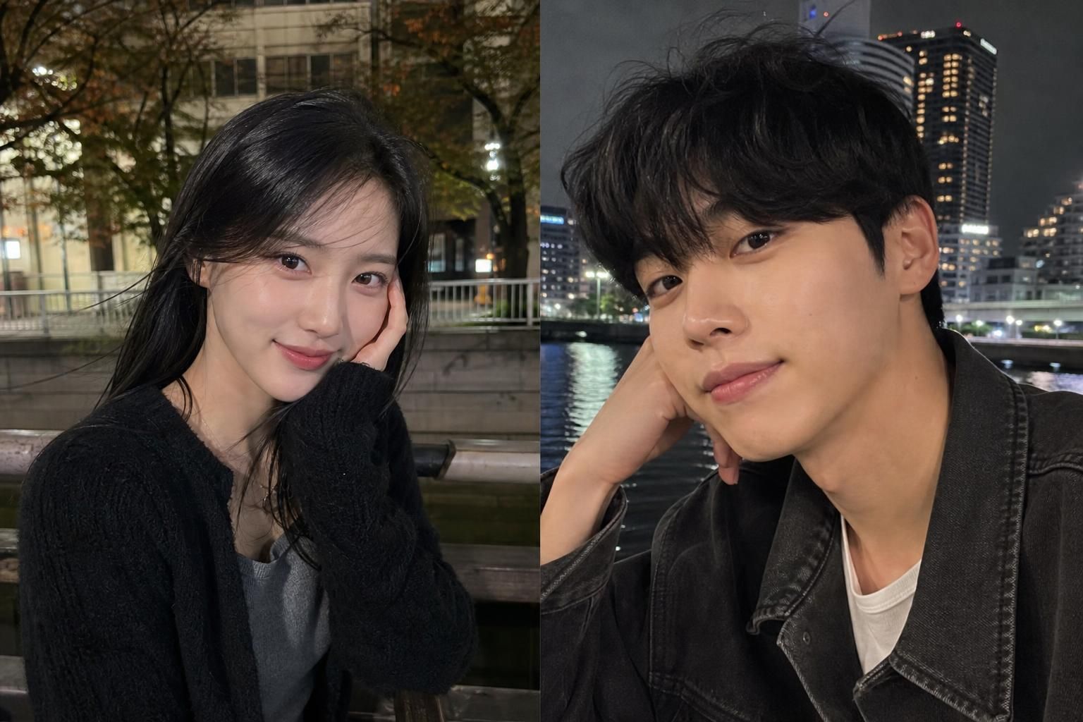 [celebrity couple, k-pop idols, relationship announcement] Image showing the article's key context - The couple’s confirmatio...