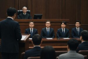 court hearing featured image - Court Hears ‘Rehabilitation’ Case for Korea’s Joongang Group, With Executives Promising to Re-...