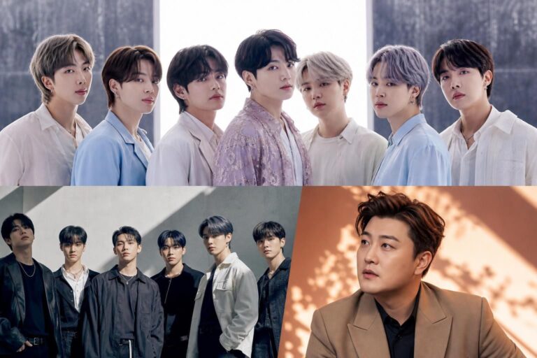 BTS comeback featured image - BTS’s Surprise “Come Over” Dominates Billboard Charts as ONF and Kim Ho Joong Also Mark Major M...