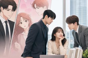 webtoon romance featured image - TVN Sets August Premiere for “My Bias, My Boss,” a Webtoon Romance Built Around a Love Trian...