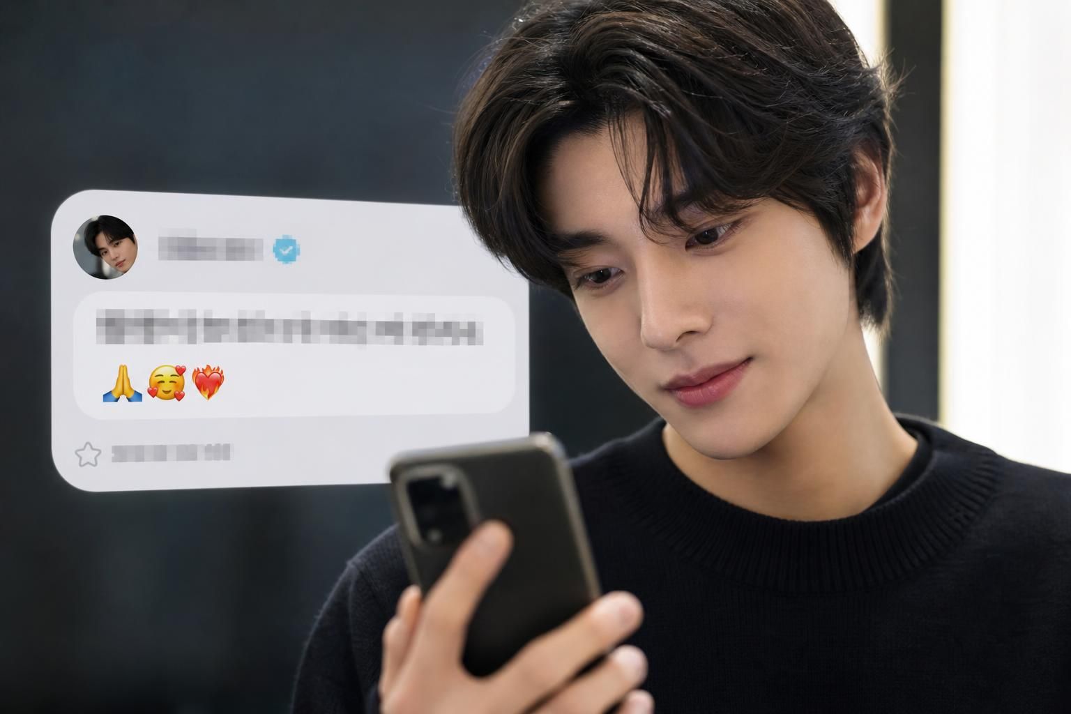 Weverse typo Image showing the article's key context - The error was immediately noticed by fans, who treated it as a familia...