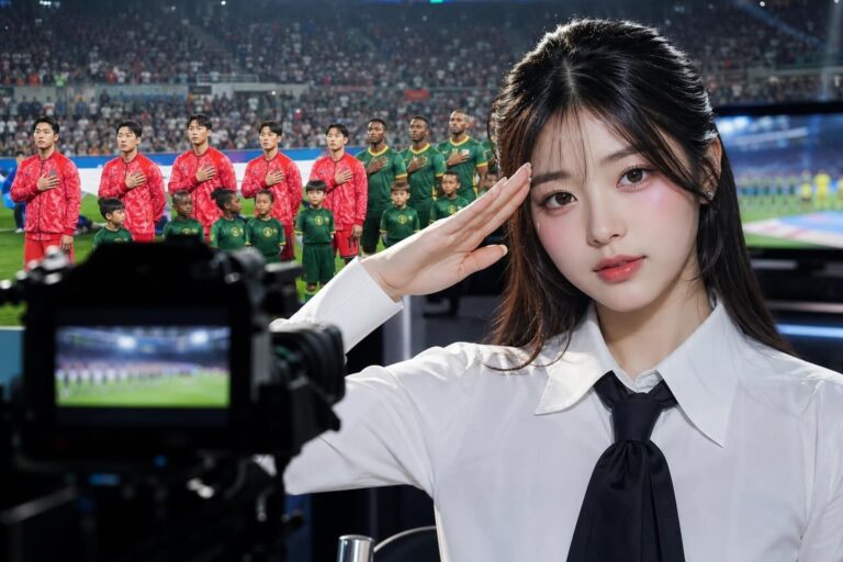 [world cup broadcast] featured image - Rescene’s Minami Draws Backlash and Praise After Saluting During South Korea–South Afr...