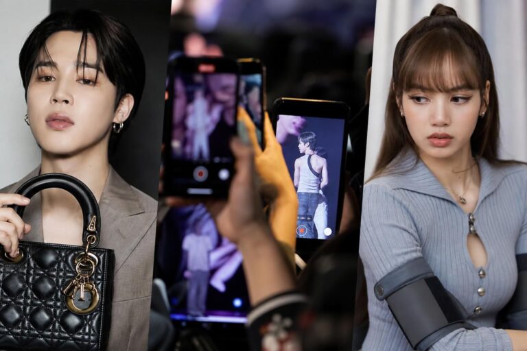 kpop photos featured image - K-Pop Meets Online Scrutiny: Jimin’s Dior Photos, Lisa’s Lie-Detector Moment, and the Viral Powe...