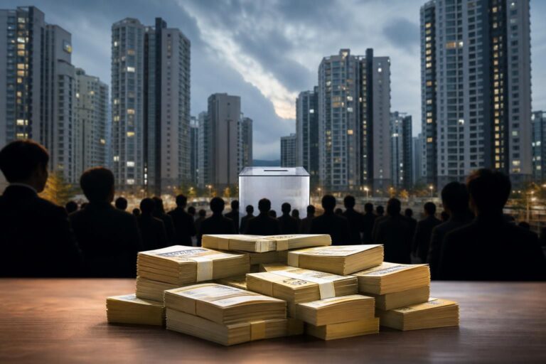 apartment election featured image - “The Apartment Job” Teaser Sets Up a High-Stakes Election Fight Over ₩10 Billion