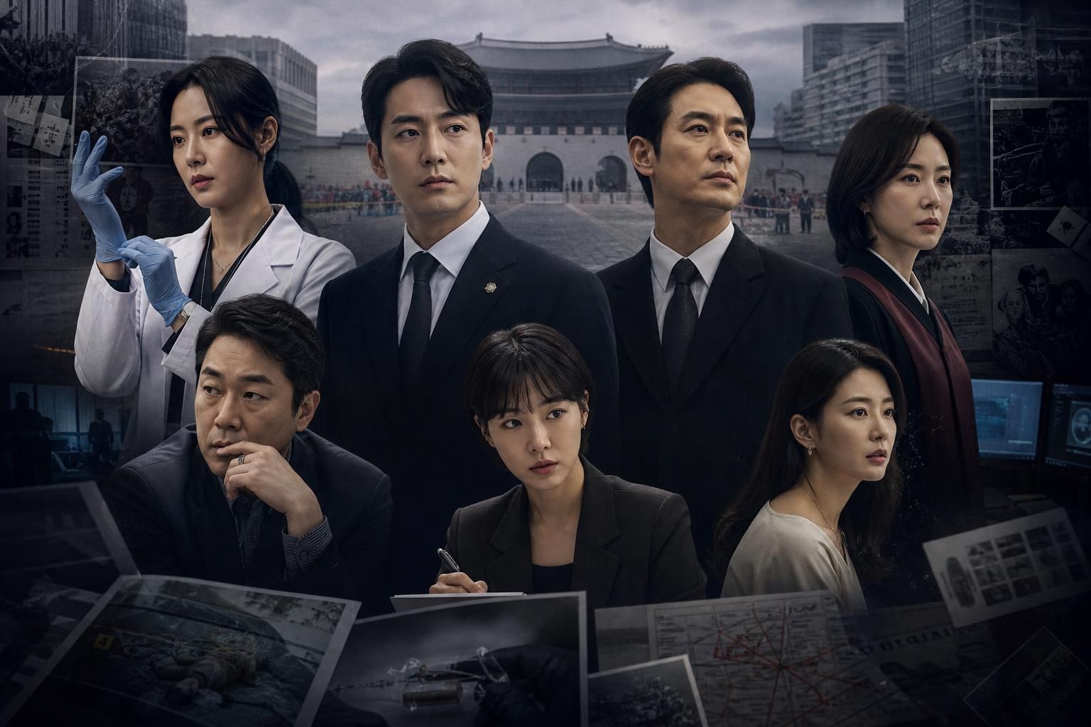 film festival, forensic investigation, teaser trailer Image showing the article's key context - In the teaser, the drama fram...