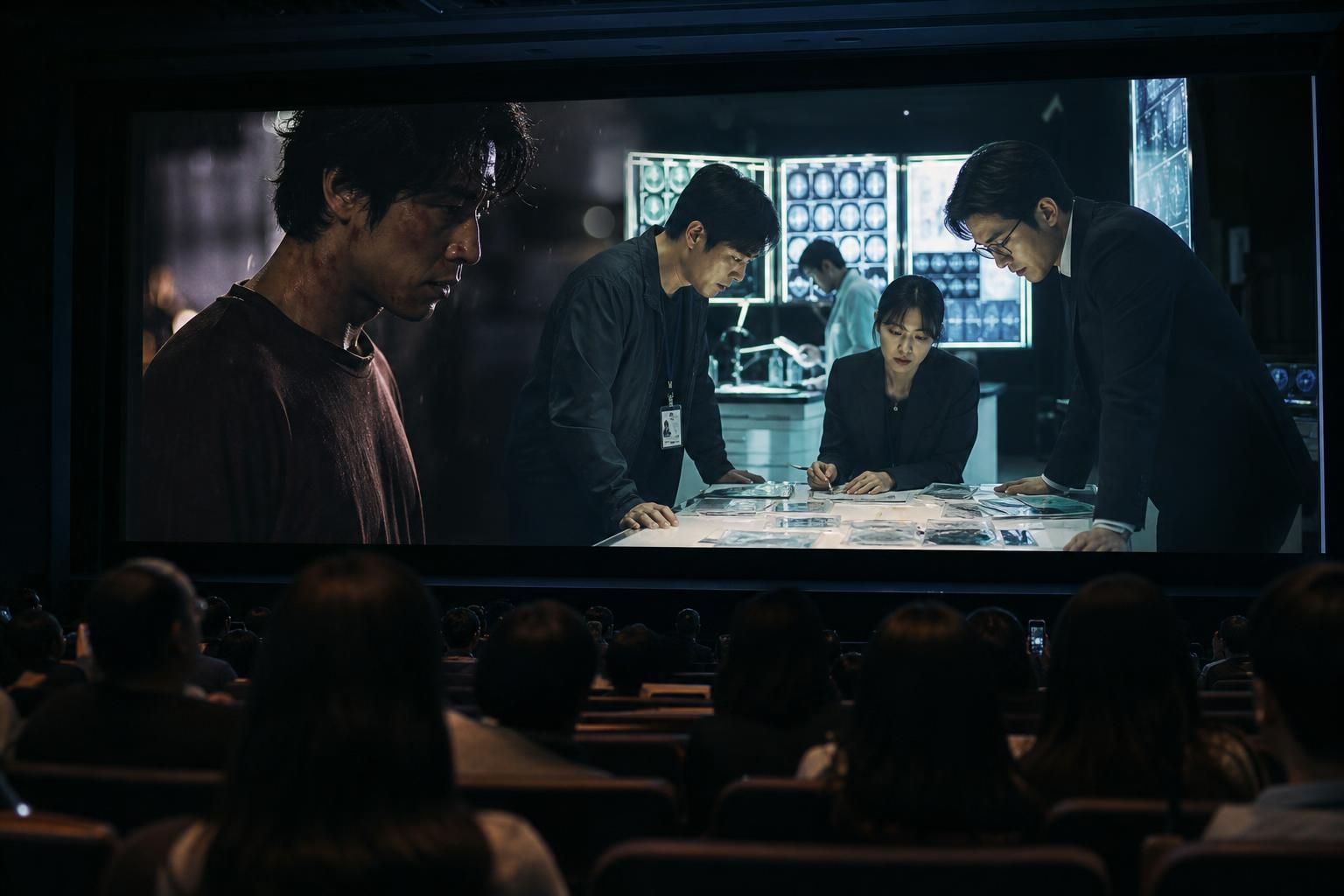 film festival, forensic investigation, teaser trailer Image explaining the article's impact and background - For Korean enter...