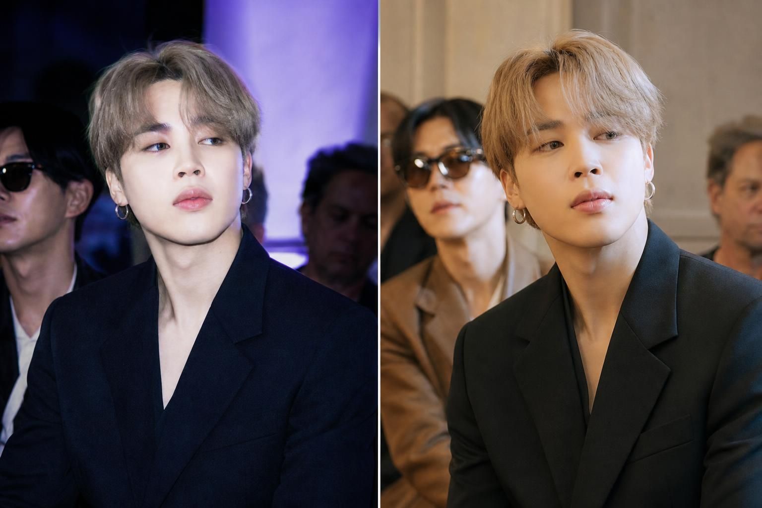 BTS Jimin Image showing the article's key context - Supporters pushed back, arguing that the images being criticized were not...
