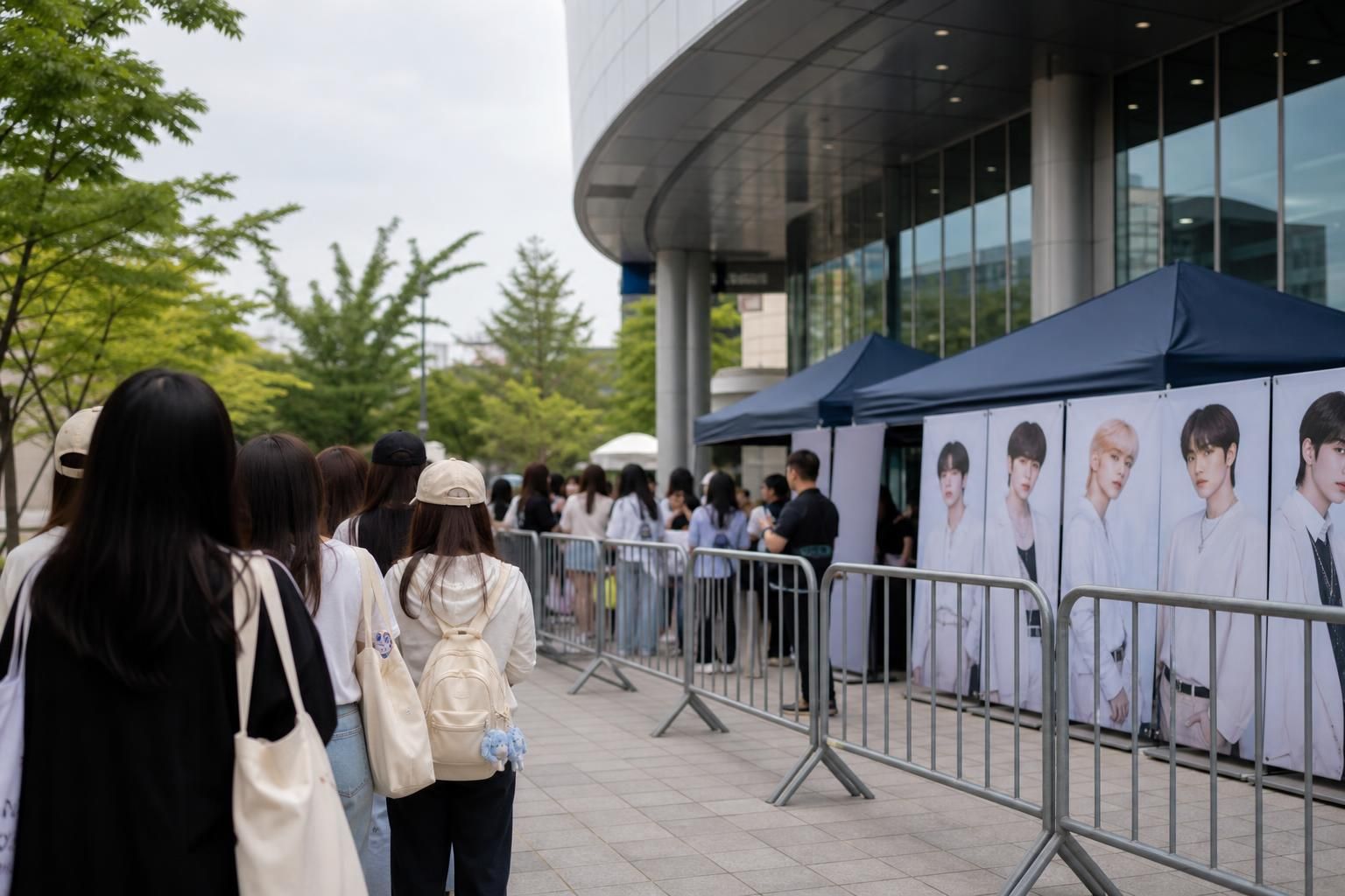 [fan meeting, music show, pre-recording] Image showing the article's key context - The most prominent item is a Weverse notic...