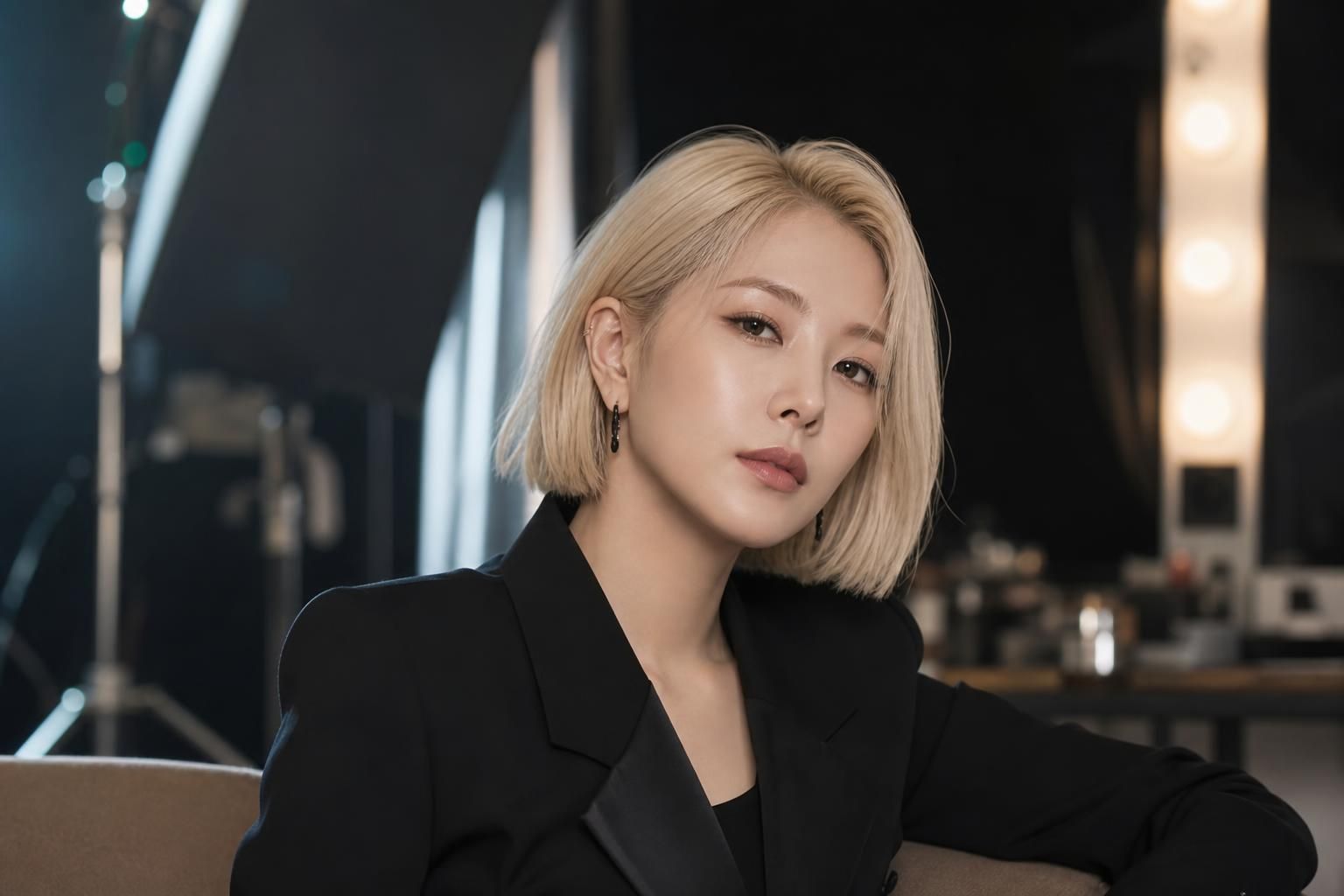 [BoA blonde bob] Image explaining the article's impact and background - Although the Kpopstarz report focuses on the hairstyl...