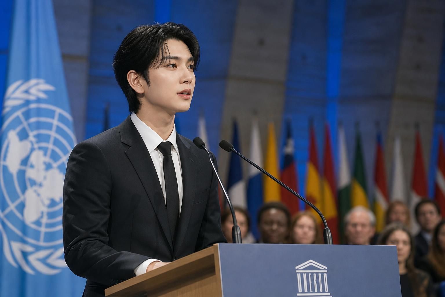 UNESCO youth Image explaining the article's impact and background - Joshua’s appearance at UNESCO follows earlier milestones...