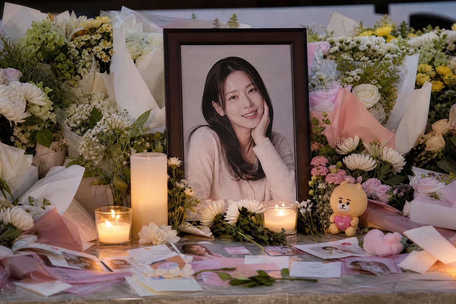 influencer memorial Image explaining the article's impact and background - Joo Hee-ju’s death comes at a moment when South Ko...