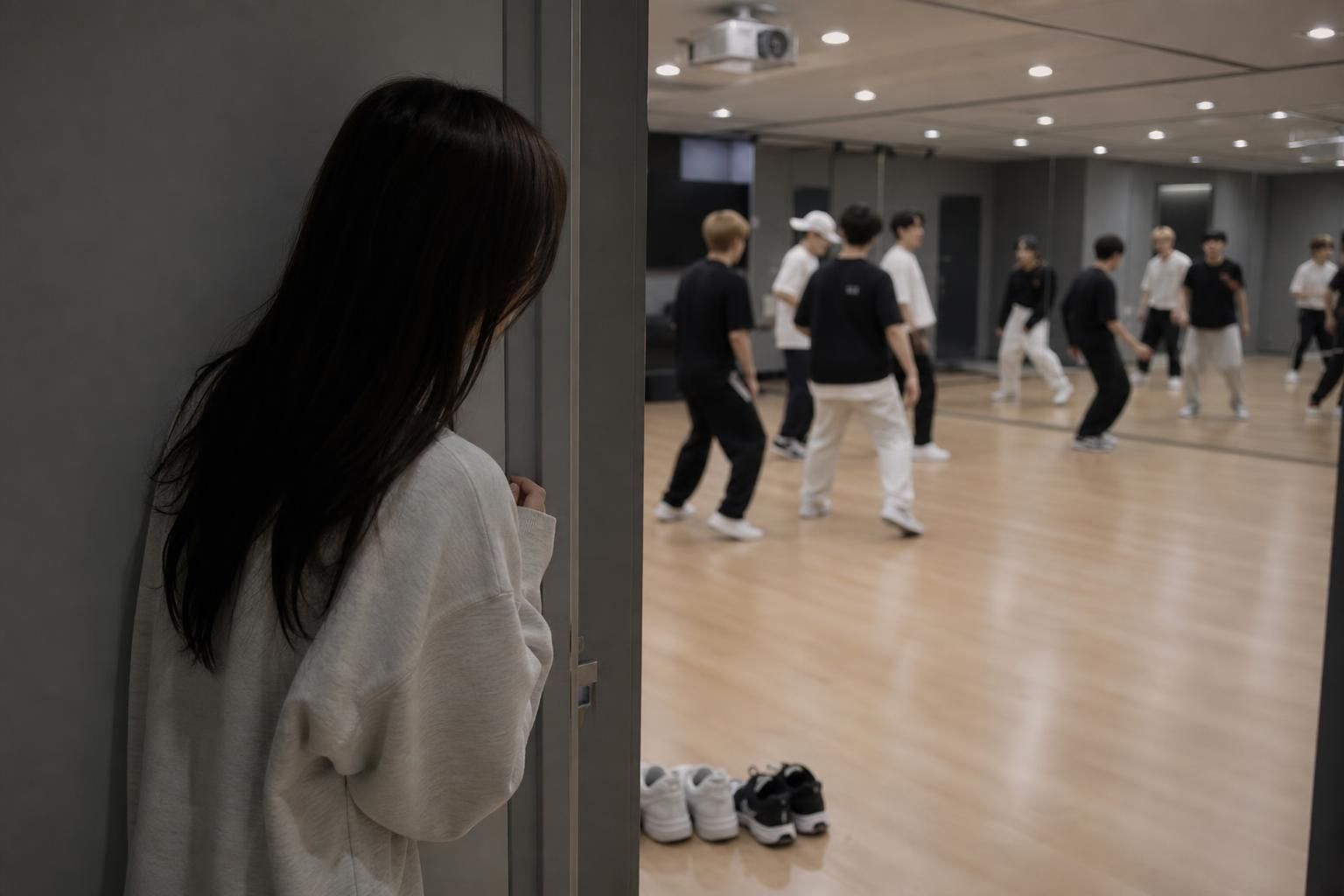 kpop rehearsal Image showing the article's key context - Jiwon then described their experience at Pledis, saying they were ma...