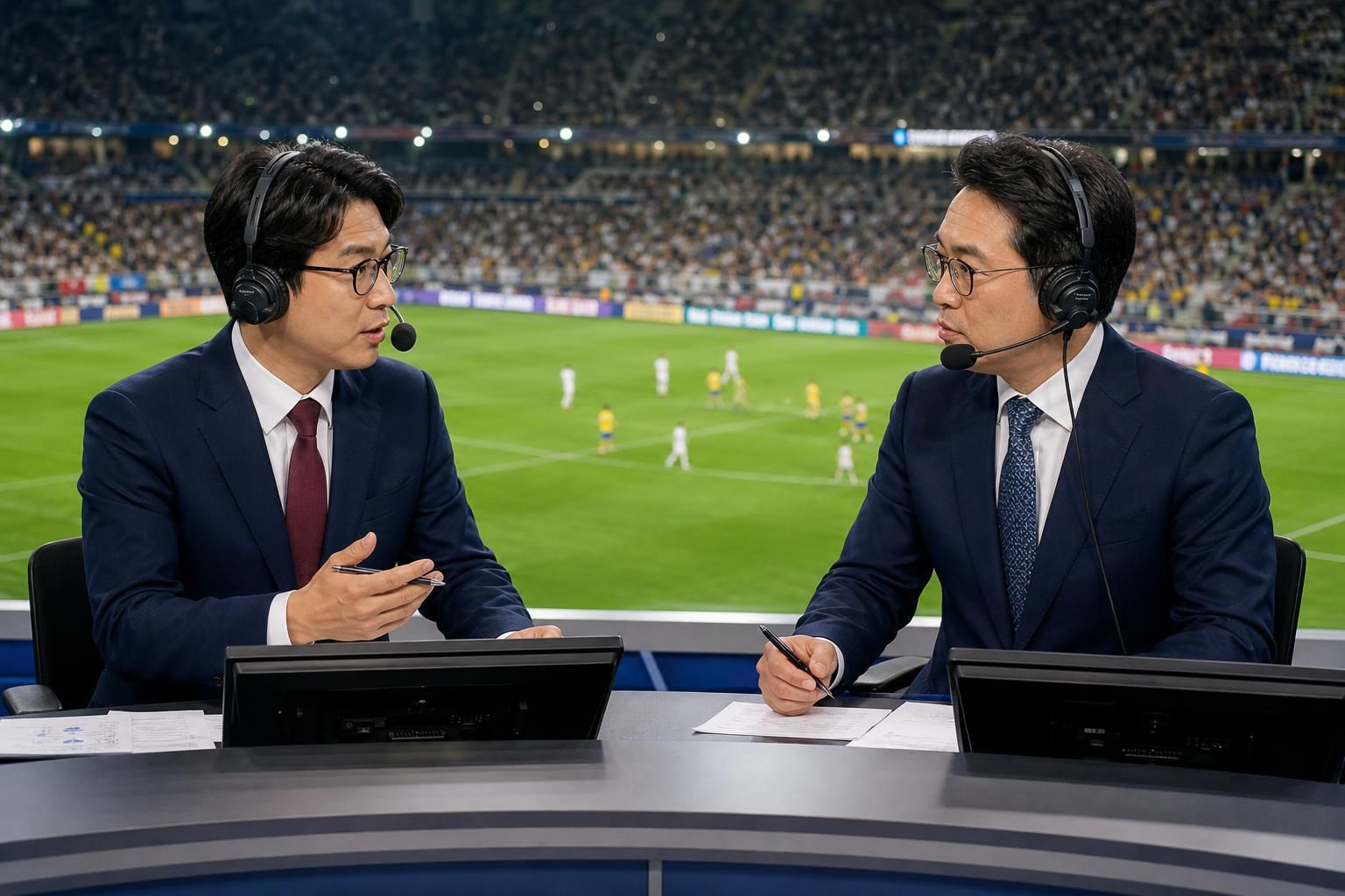 [sports broadcast, world cup, studio] Image showing the article's key context - According to reports carried in the day’s dig...