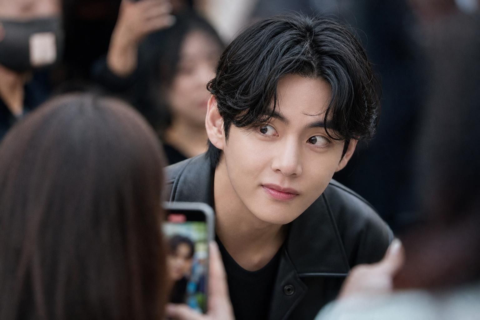 BTS V fan moment Image showing the article's key context - The incident, as described by Koreaboo , gained momentum because i...