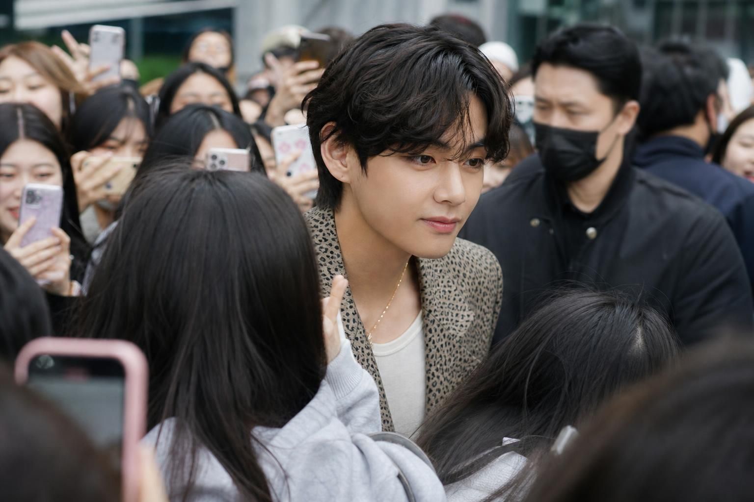 BTS V fan moment Image explaining the article's impact and background - Critics, meanwhile, argue that social media’s incenti...