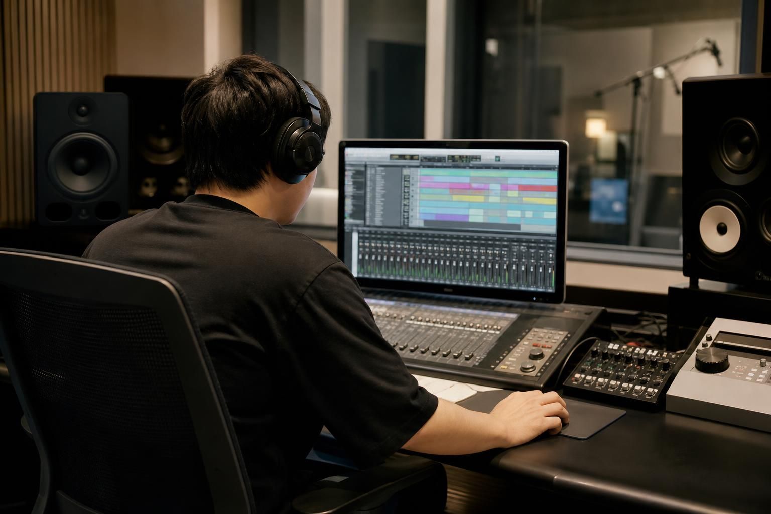 K-pop producer Image showing the article's key context - “Our company first became aware of the matter through a certified le...
