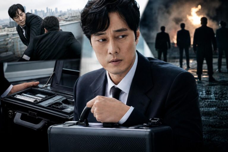 briefcase action featured image - So Ji Sub’s “Agent Kim Reactivated” Raises the Stakes With a Hidden “007” Briefcase in Epis...