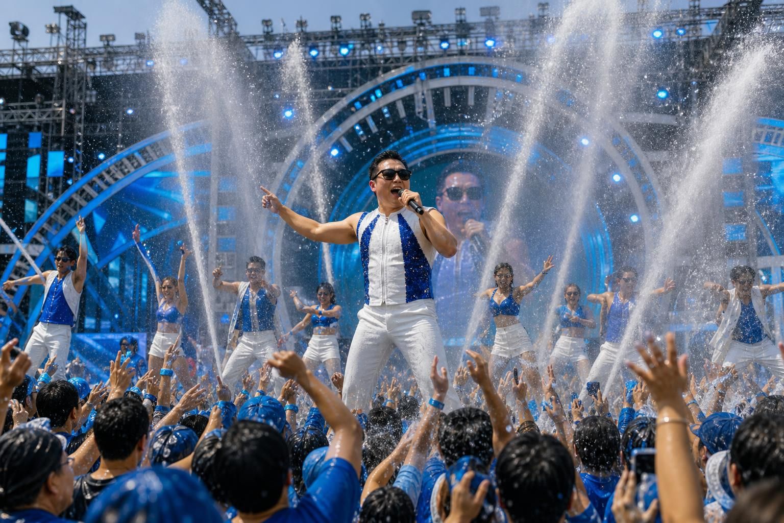 [water cannon concert] Image showing the article's key context - According to the coverage, the opening in Uijeongbu serves a...