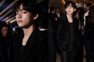 BTS V Celine featured image - BTS’s V Turns Heads at Celine After-Party With High-Fashion Looks From New Appearance