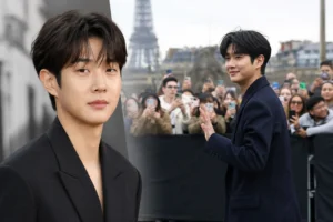 Choi Woo Shik Paris fashion event fan incident